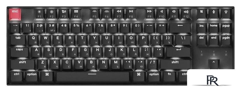 Клавиатура Keychron K8 V2 White LED K8X-A1Z-RU (Keychron Super Red) - Изображение №1 — Интернет-магазин ПроЗаказ