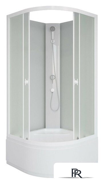 Душевая кабина Niagara Promo P100/40/MT/BK 100x100x195 - Изображение №1 — Интернет-магазин ПроЗаказ