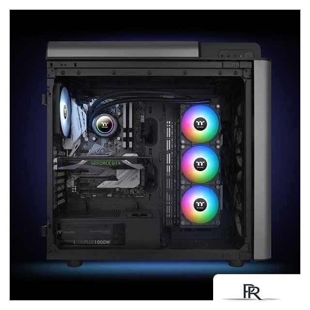Система жидкостного охлаждения для процессора Thermaltake TH360 V2 ARGB CL-W362-PL12SW-A - Изображение №6 — Интернет-магазин ПроЗаказ