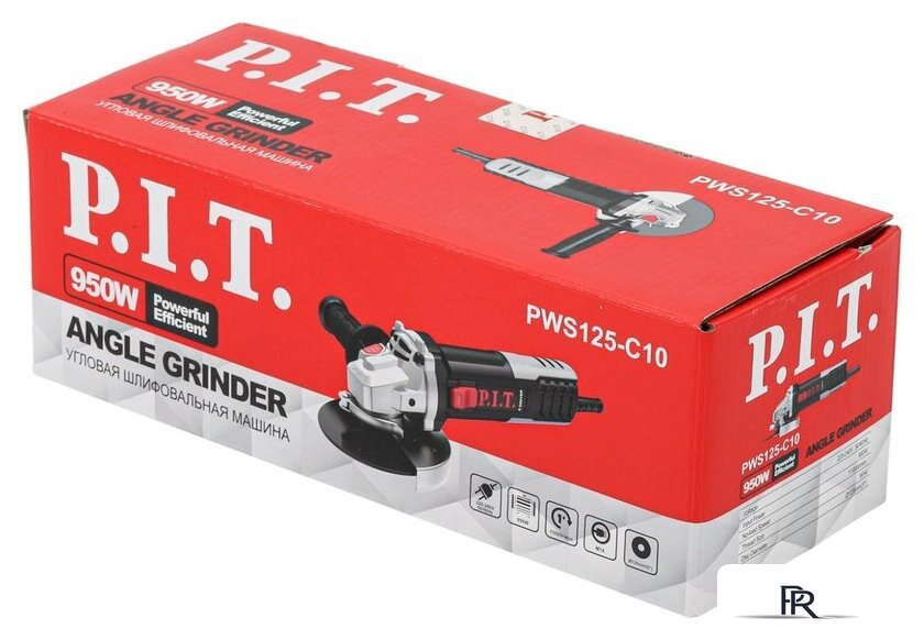 Угловая шлифмашина P.I.T. PWS125-C10 - Изображение №15 — Интернет-магазин ПроЗаказ