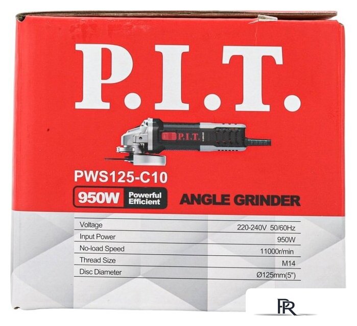 Угловая шлифмашина P.I.T. PWS125-C10 - Изображение №12 — Интернет-магазин ПроЗаказ