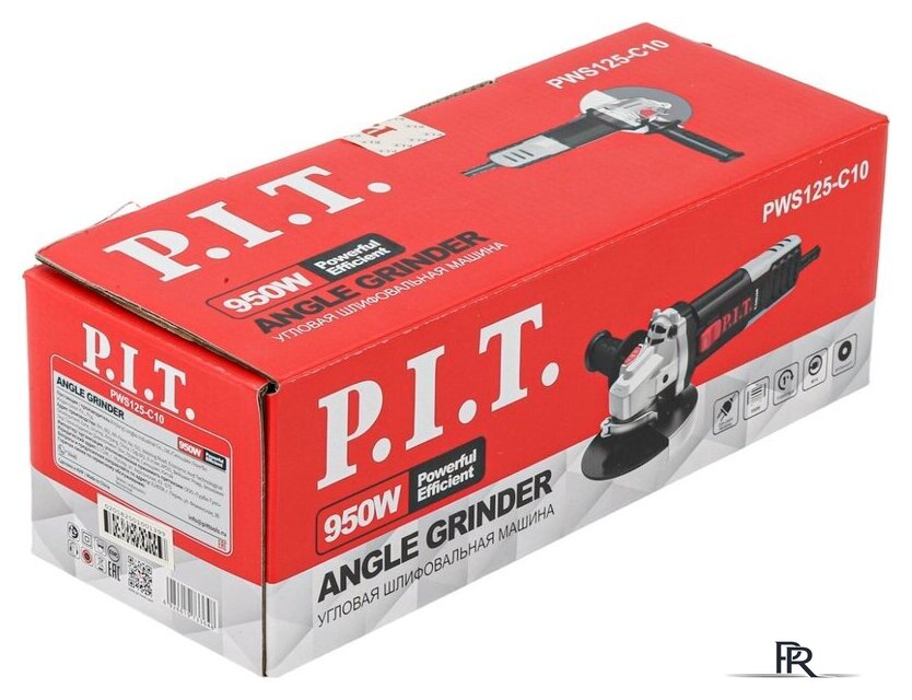 Угловая шлифмашина P.I.T. PWS125-C10 - Изображение №2 — Интернет-магазин ПроЗаказ