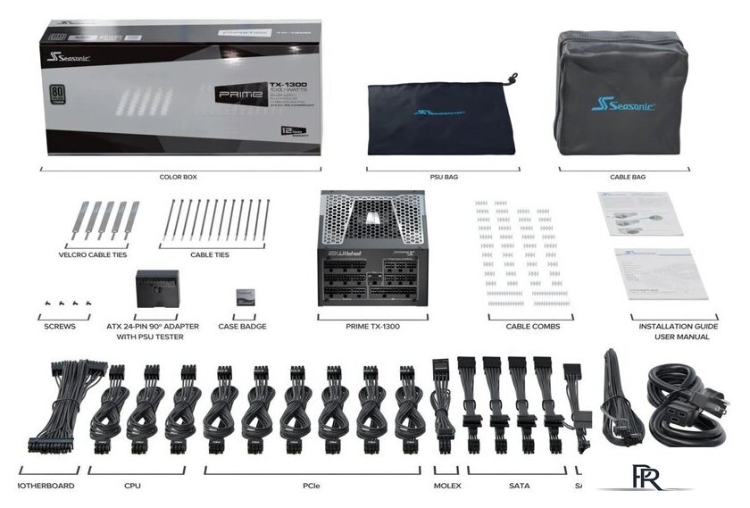 Блок питания Seasonic Prime TX-1300 ATX 3.1 2025 SSR-1300TR2 - Изображение №10 — Интернет-магазин ПроЗаказ
