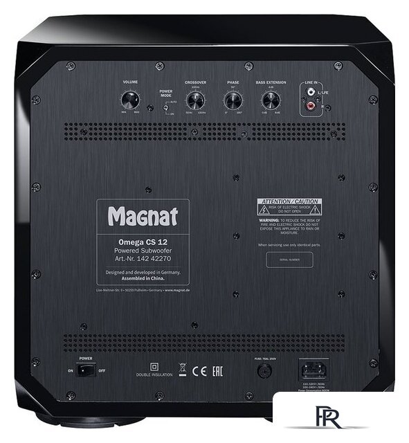 Проводной сабвуфер Magnat Omega CS 12 - Изображение №4 — Интернет-магазин ПроЗаказ