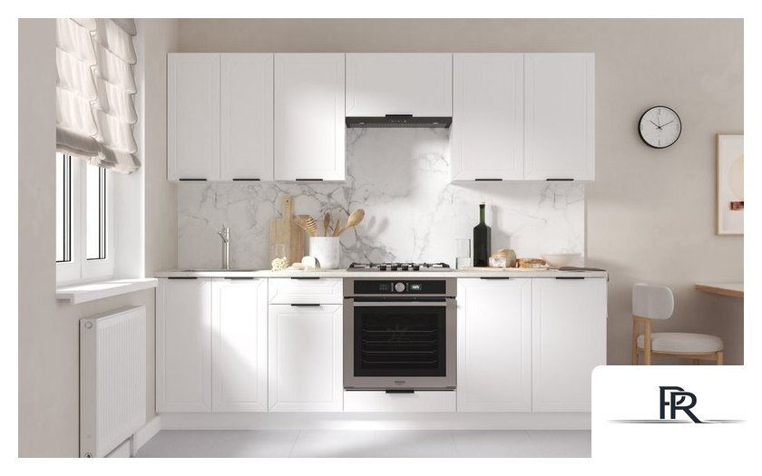 Готовая кухня Mio Tesoro Корнелия Ода-плюс 2.4 (белый/мрамор итальянский) - Изображение №5 — Интернет-магазин ПроЗаказ