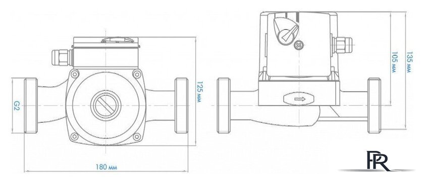 Циркуляционный насос Джилекс Циркуль 32/40 Premium - Изображение №5 — Интернет-магазин ПроЗаказ