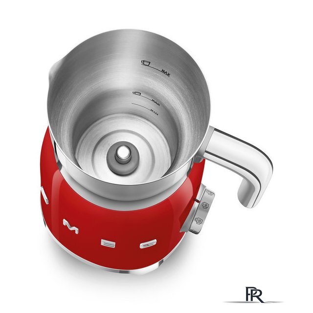 Автоматический вспениватель молока Smeg MFF11RDEU - Изображение №2 — Интернет-магазин ПроЗаказ
