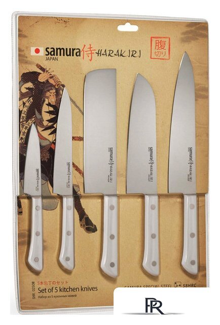 Набор ножей Samura Harakiri SHR-0250W - Изображение №7 — Интернет-магазин ПроЗаказ