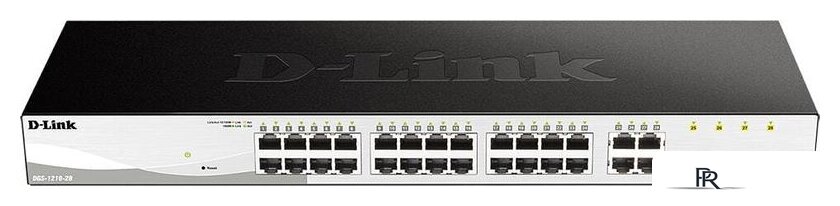Управляемый коммутатор 2-го уровня D-Link DGS-1210-28/FL - Изображение №1 — Интернет-магазин ПроЗаказ