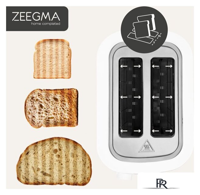 Тостер Zeegma Tostee White Wood - Изображение №17 — Интернет-магазин ПроЗаказ