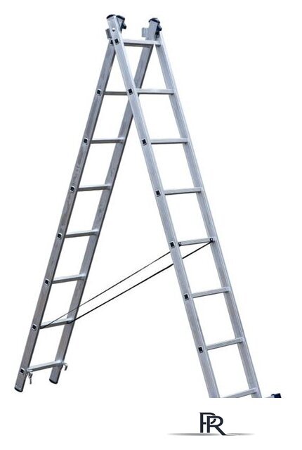 Лестница-трансформер Stairs AL208 (2x8 ступеней) - Изображение №1 — Интернет-магазин ПроЗаказ