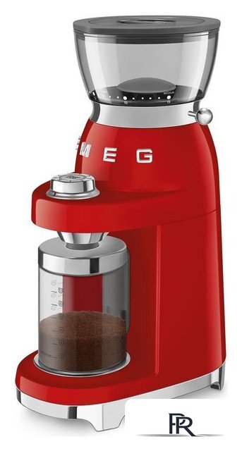 Электрическая кофемолка Smeg CGF03RDEU - Изображение №5 — Интернет-магазин ПроЗаказ