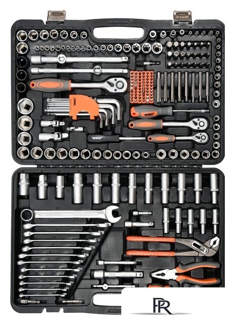 Универсальный набор инструментов Sthor 58693 (225 предметов) - Изображение №1 — Интернет-магазин ПроЗаказ