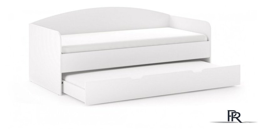 Кровать с выдвижным спальным местом Сонум Martin 80x200 (белый) - Изображение №2 — Интернет-магазин ПроЗаказ