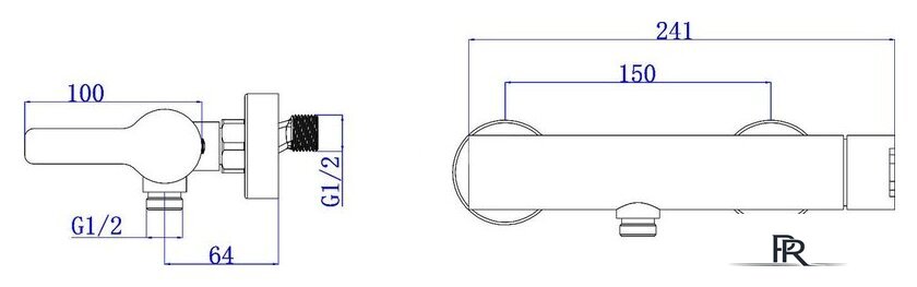 Смеситель AV Engineering AVBON5-BW0 - Изображение №2 — Интернет-магазин ПроЗаказ