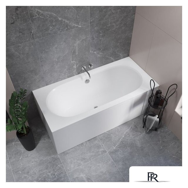 Ванна Lauter Ava 170 21208070 (с ножками и серым подголовником) - Изображение №10 — Интернет-магазин ПроЗаказ