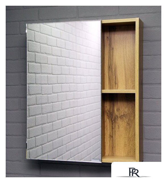  Домино Шкаф с зеркалом для ванной Craft 50 - Изображение №1 — Интернет-магазин ПроЗаказ