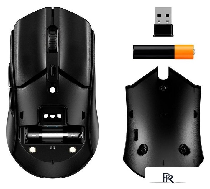 Игровая мышь HyperX Pulsefire Haste 2 Core Wireless (черный) - Изображение №7 — Интернет-магазин ПроЗаказ