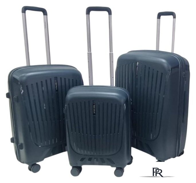 Чемодан-спиннер Mironpan 23107 (L, темно-зеленый) - Изображение №5 — Интернет-магазин ПроЗаказ