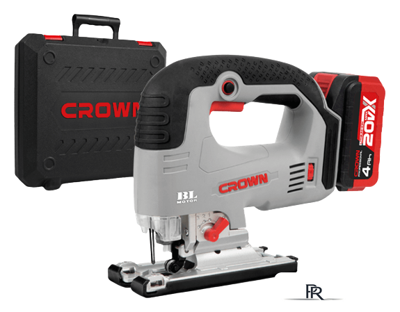 Электролобзик Crown CT25003HX-4 BMC (с 2-мя АКБ) - Изображение №1 — Интернет-магазин ПроЗаказ