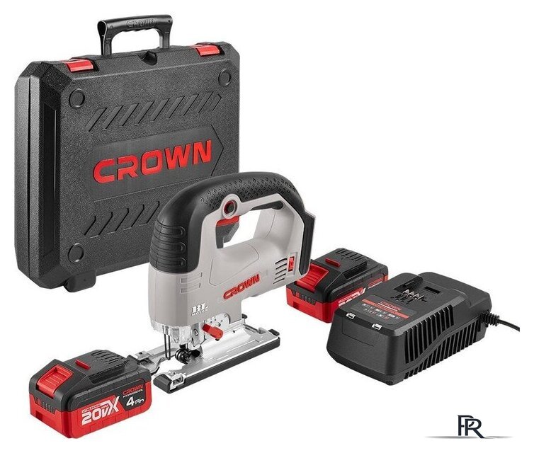 Электролобзик Crown CT25003HX-4 BMC (с 2-мя АКБ) - Изображение №11 — Интернет-магазин ПроЗаказ