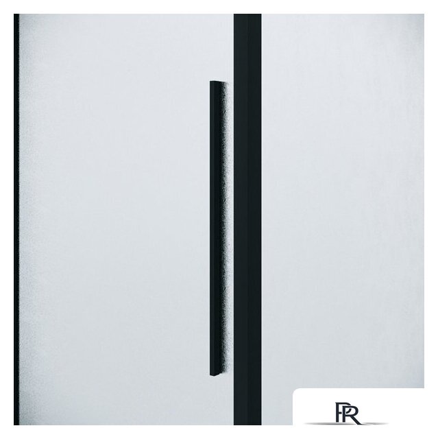 Душевая дверь Niagara Nova NG-84-L13CHB 130x195 (черный матовый/шиншилла стекло) - Изображение №3 — Интернет-магазин ПроЗаказ