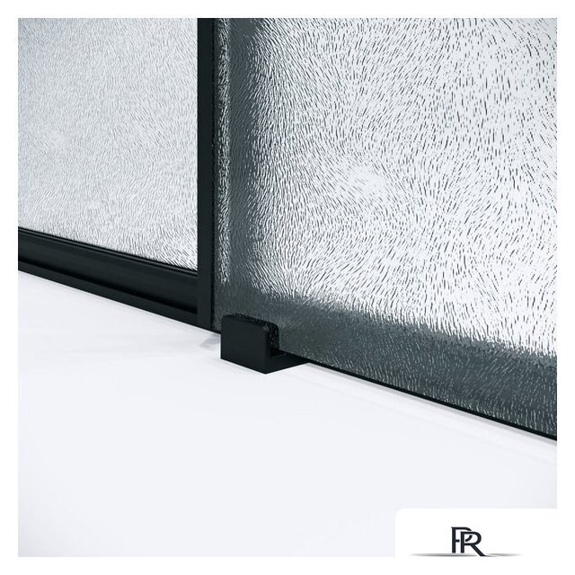 Душевая дверь Niagara Nova NG-84-L13CHB 130x195 (черный матовый/шиншилла стекло) - Изображение №6 — Интернет-магазин ПроЗаказ