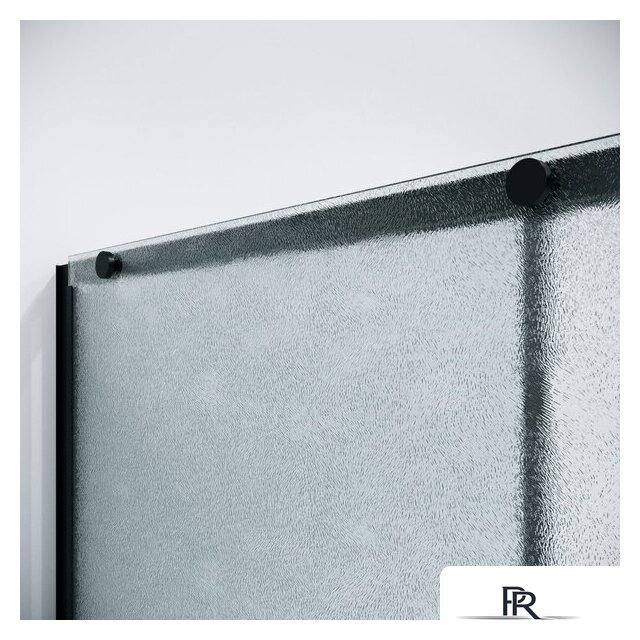 Душевая дверь Niagara Nova NG-84-L13CHB 130x195 (черный матовый/шиншилла стекло) - Изображение №7 — Интернет-магазин ПроЗаказ