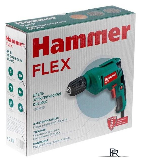 Дрель-шуруповерт Hammer DRL500C - Изображение №8 — Интернет-магазин ПроЗаказ