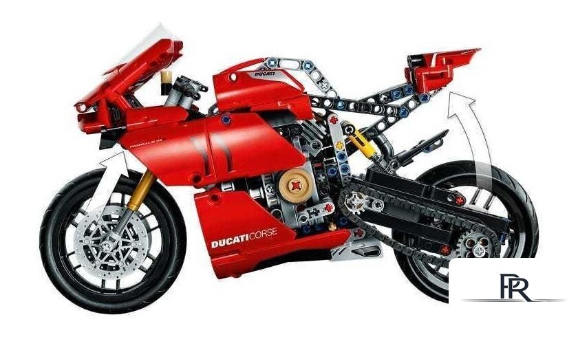 Конструктор LEGO Technic 42107 Ducati Panigale V4 R - Изображение №7 — Интернет-магазин ПроЗаказ