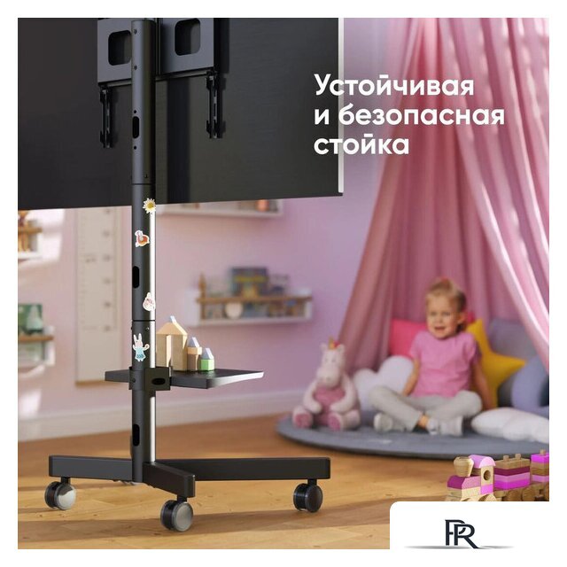 Стойка для телевизора Onkron TS1137 (черный) - Изображение №5 — Интернет-магазин ПроЗаказ