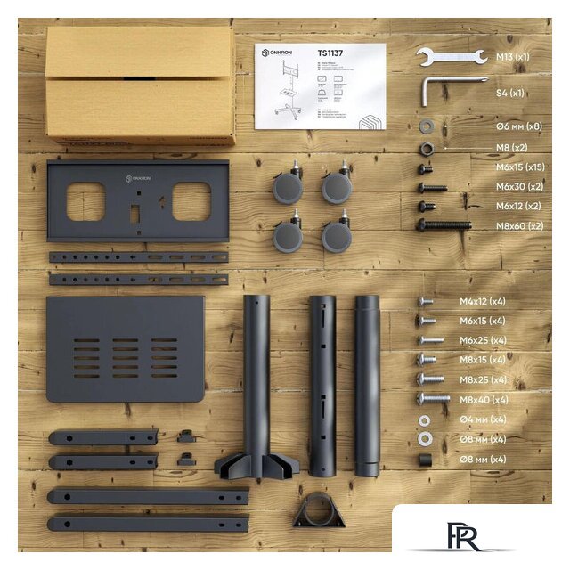 Стойка для телевизора Onkron TS1137 (черный) - Изображение №9 — Интернет-магазин ПроЗаказ