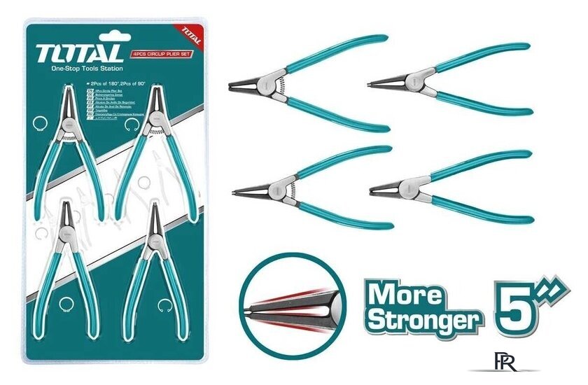 Съемник стопорных колец Total THTJ214041 - Изображение №2 — Интернет-магазин ПроЗаказ