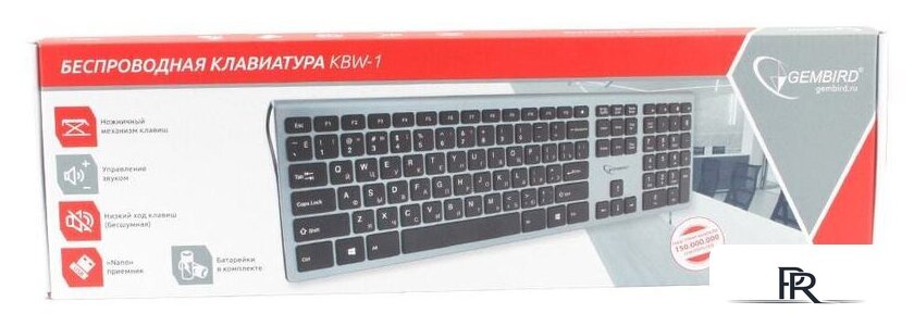 Клавиатура Gembird KBW-1 - Изображение №4 — Интернет-магазин ПроЗаказ