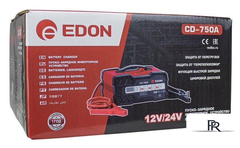 Пуско-зарядное устройство Edon CD-750A - Изображение №2 — Интернет-магазин ПроЗаказ
