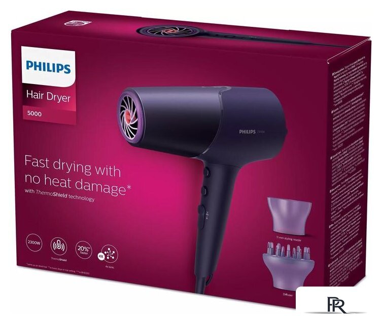 Фен Philips BHD514/00 - Изображение №4 — Интернет-магазин ПроЗаказ