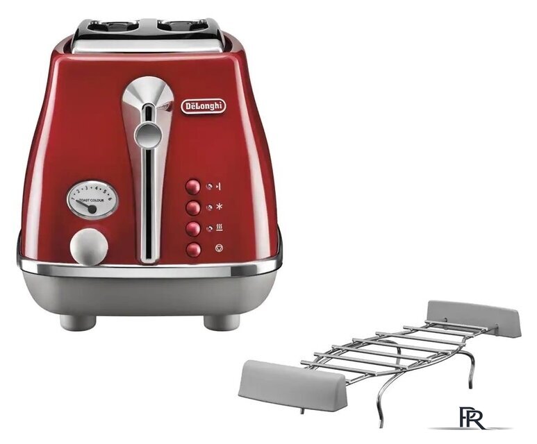 Тостер DeLonghi Icona Capitals CTOC2103.R - Изображение №2 — Интернет-магазин ПроЗаказ