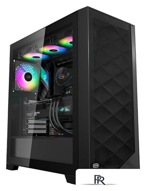 Корпус PCCooler C3D510 ARGB (черный) - Изображение №1 — Интернет-магазин ПроЗаказ