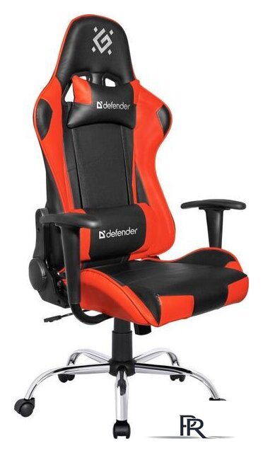 Игровое (геймерское) кресло Defender Azgard (черный/красный) - Изображение №1 — Интернет-магазин ПроЗаказ