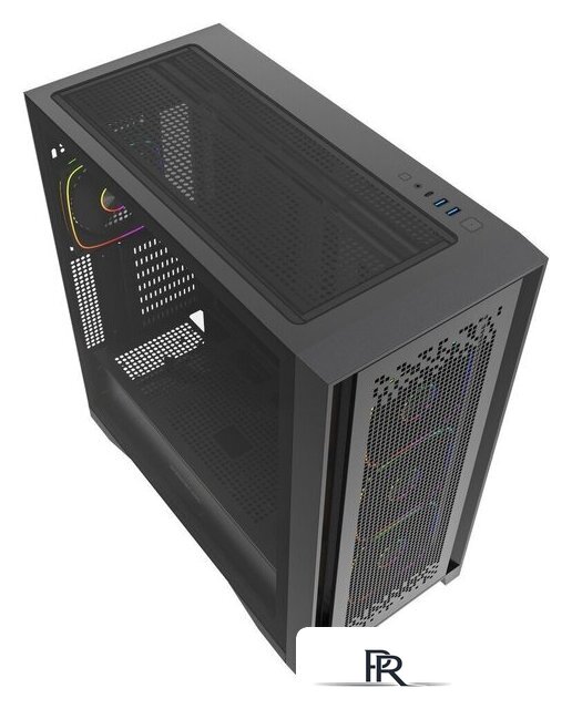Корпус Powercase ByteFlow Pro ARGB CH9GPB-A4 - Изображение №3 — Интернет-магазин ПроЗаказ