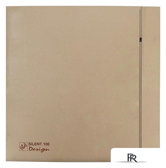 Осевой вентилятор Soler&Palau Silent-100 CZ Champagne Design - 4C [5210607200] - Изображение №1 — Интернет-магазин ПроЗаказ