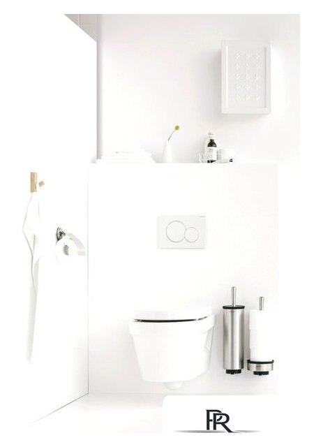 Держатель для туалетной бумаги Brabantia Profile 427626 (стальной матовый) - Изображение №5 — Интернет-магазин ПроЗаказ
