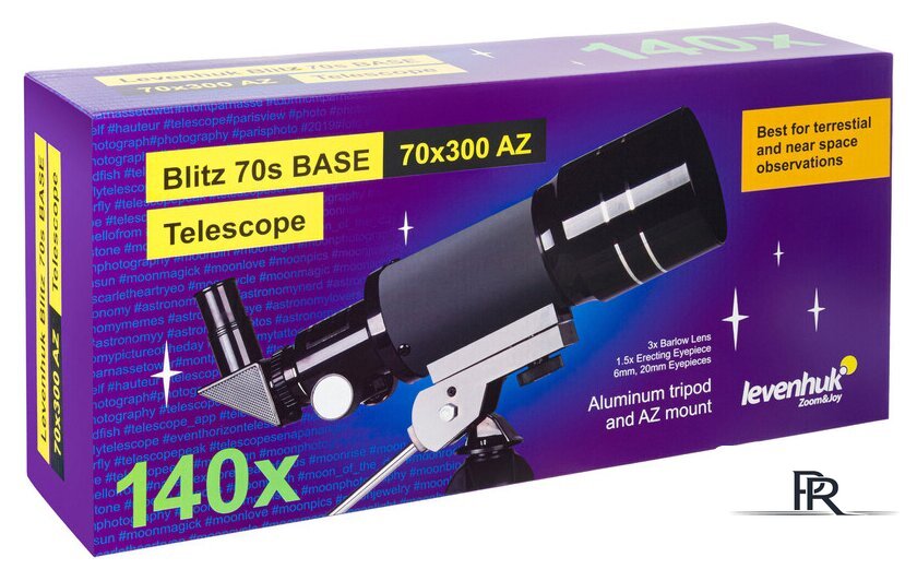 Телескоп Levenhuk Blitz 70s Base - Изображение №10 — Интернет-магазин ПроЗаказ