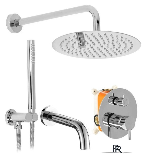Душевая система  Rea Lungo Chrome REA-P6612 - Изображение №1 — Интернет-магазин ПроЗаказ