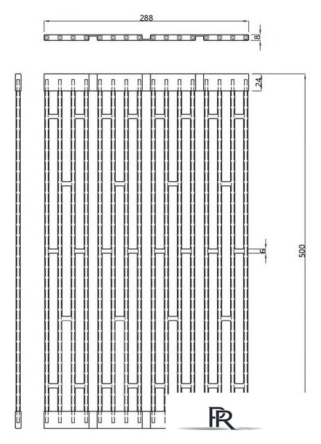 Коврик для сушки GranFest GF-1002-BL (черный) - Изображение №2 — Интернет-магазин ПроЗаказ