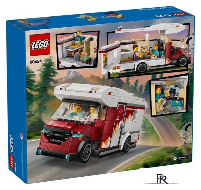 Конструктор LEGO City Кемпер-фургон для отдыха и приключений 60454 - Изображение №2 — Интернет-магазин ПроЗаказ