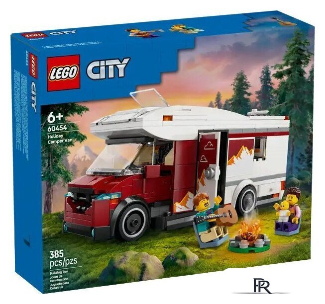 Конструктор LEGO City Кемпер-фургон для отдыха и приключений 60454 - Изображение №1 — Интернет-магазин ПроЗаказ