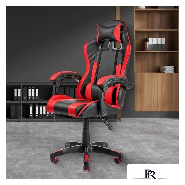 Офисное кресло Mio Tesoro Викинг (черный/красный) - Изображение №6 — Интернет-магазин ПроЗаказ