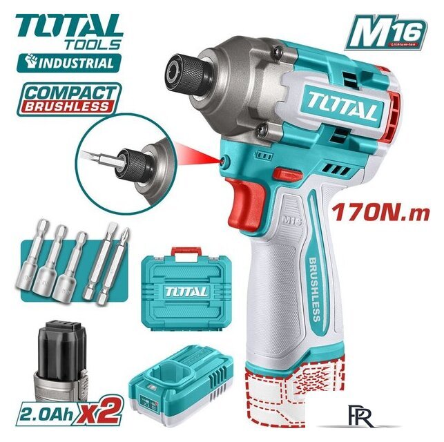 Винтоверт Total TIRLI16178 (с 2-мя АКБ, кейс) - Изображение №1 — Интернет-магазин ПроЗаказ