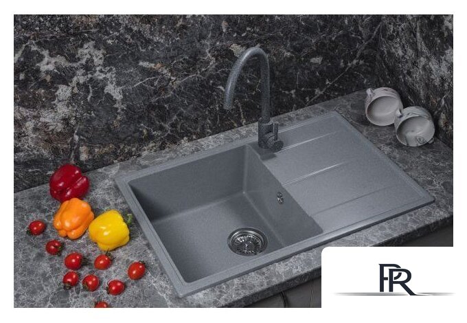 Кухонная мойка AV Engineering Benefit AVE730470SLA (серебристый) - Изображение №4 — Интернет-магазин ПроЗаказ